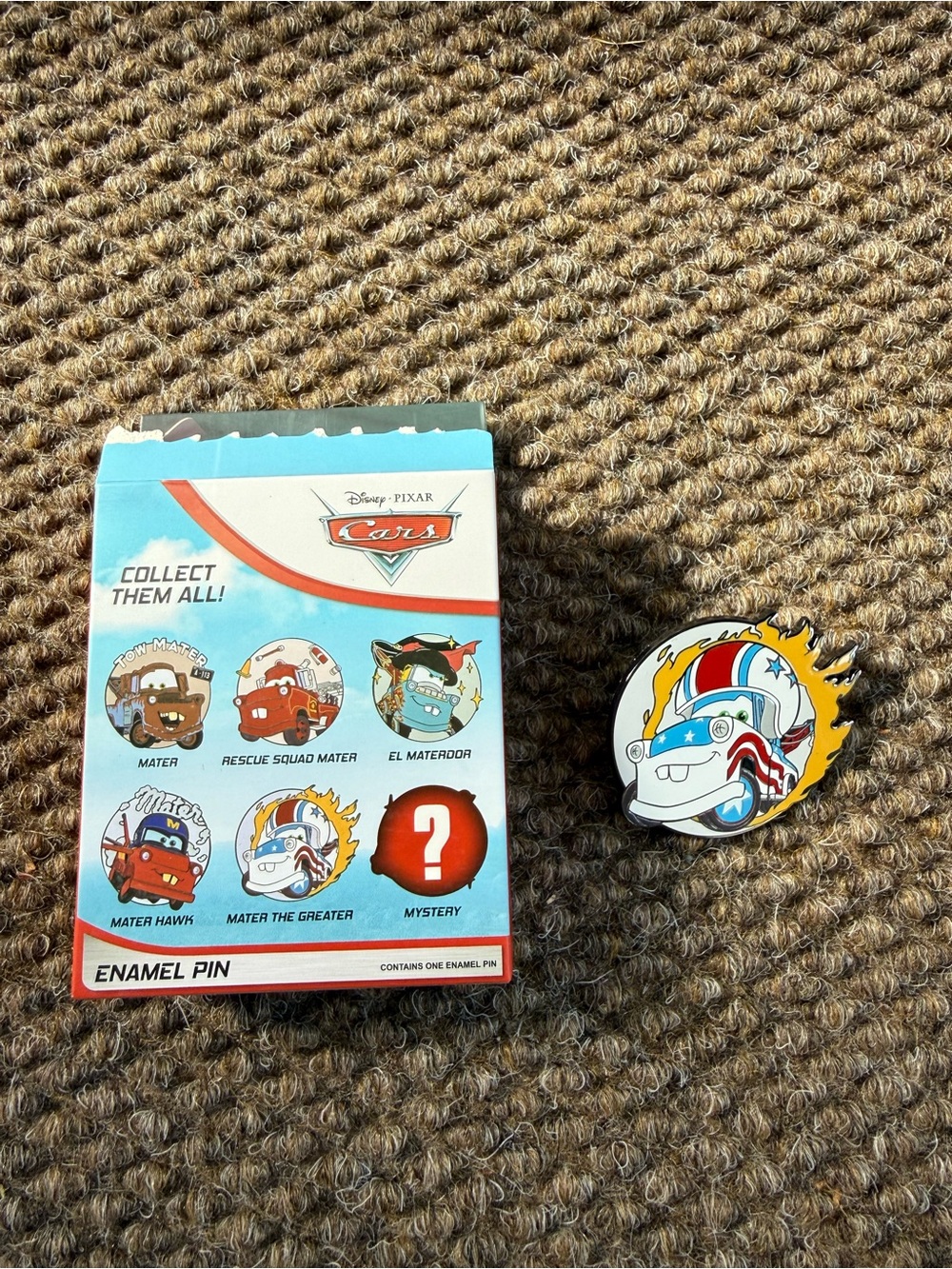 Boxlunch Disney Pixar Cars Mater the Greater Pin